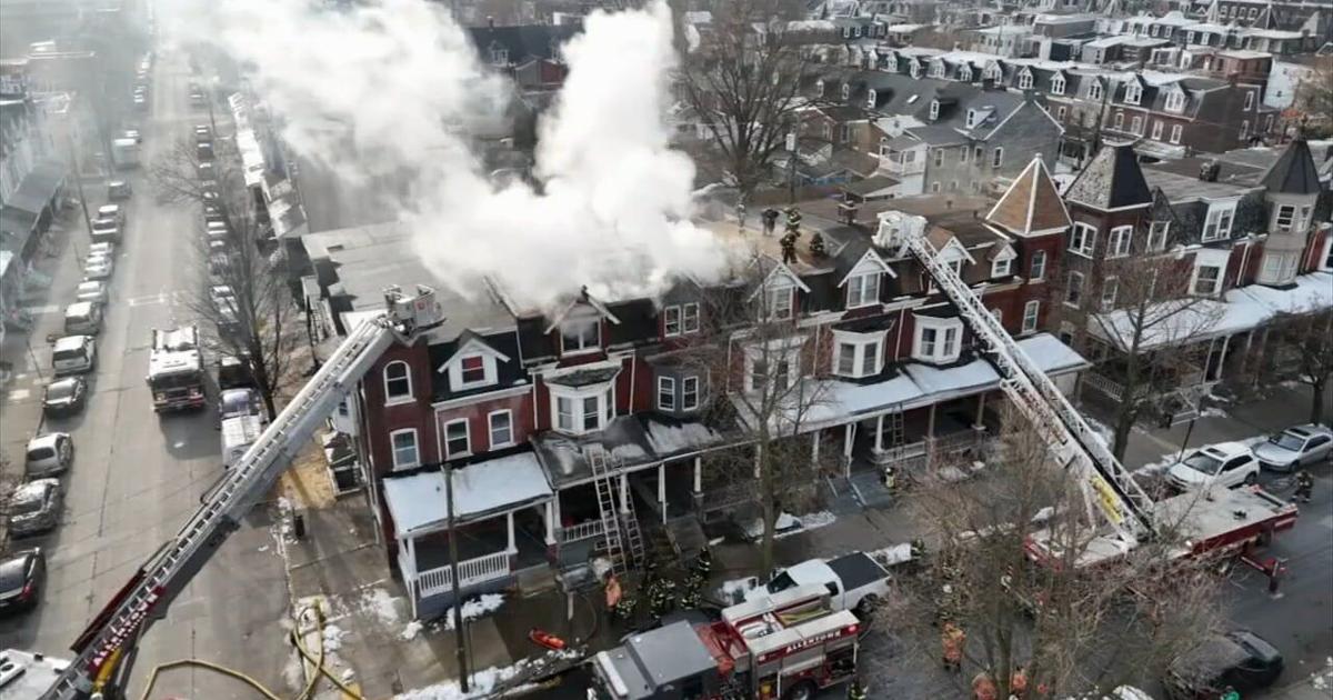 'Can't even imagine': 5 families displaced by Allentown three-alarm fire, Red Cross is assisting | Allentown Area