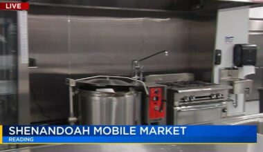 Mobile Market that helps families in need distributes food in Schuylkill Monday, after snowstorm forced postponement | Reading Area