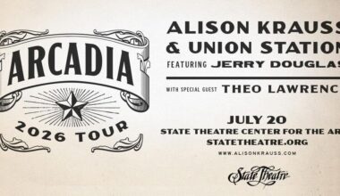 Bluegrass icons Alison Krauss & Union Station coming to Easton in 2026 | Easton Area