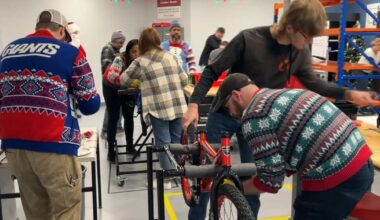 Lehigh County businesses and organizations join forces for kids’ holiday bike build | Lehigh County