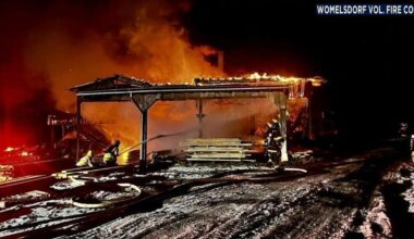 Fire tears through sawmill in Upper Tulpehocken Twp. | Northern Berks County