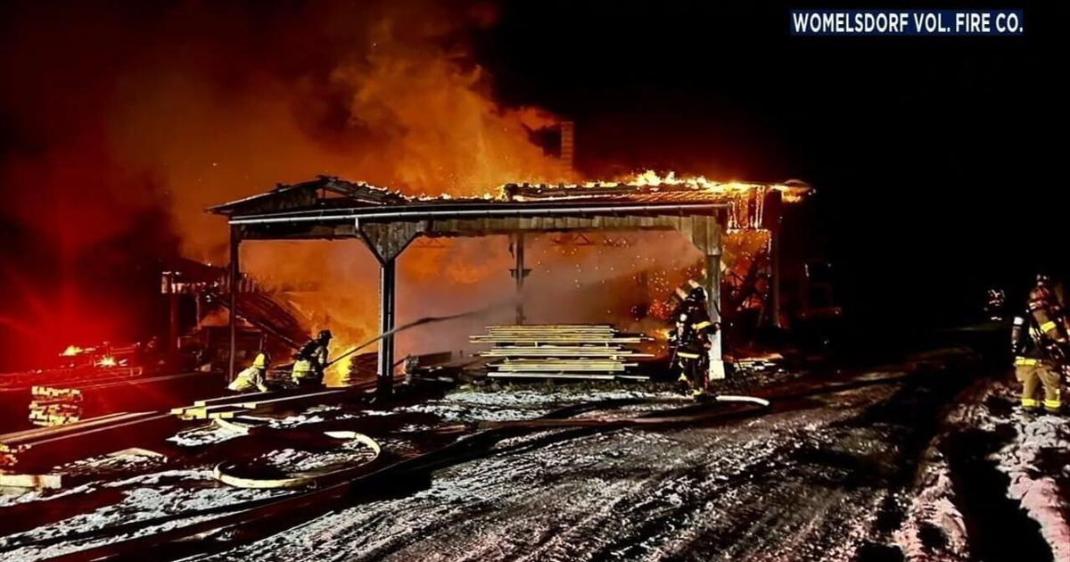 Fire tears through sawmill in Upper Tulpehocken Twp. | Northern Berks County