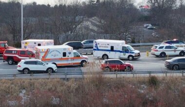 Three taken to hospital after three-car accident on Route 378 | Bethelehm Area