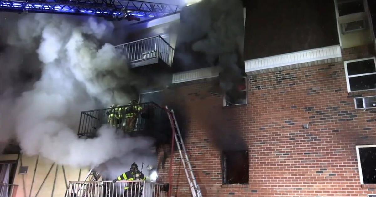 Firefighters battle heavy flames at Whitehall apartment building | Allentown Area