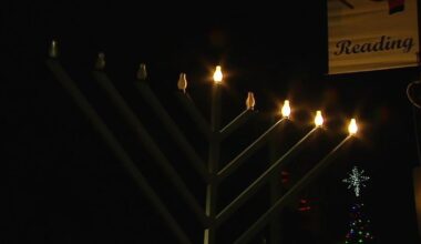 Menorah lighting in Reading symbolizes unity, 'brightness' in wake of tragedy | Reading Area