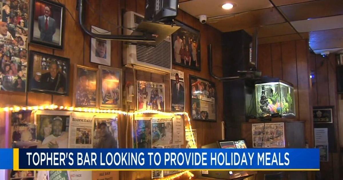 Reading bar owner giving back with free holiday meals for those in need | Berks Regional News