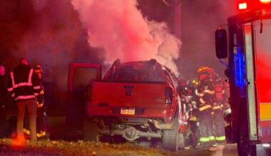 Person rescued from truck roll-over escapes serious injury | Northampton County