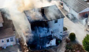 Developing: Fire crews respond to house fire in Lehigh County | Allentown Area