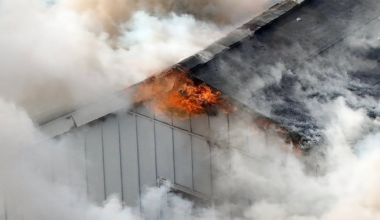 Allentown, PA, Firefighters Hit House Fire