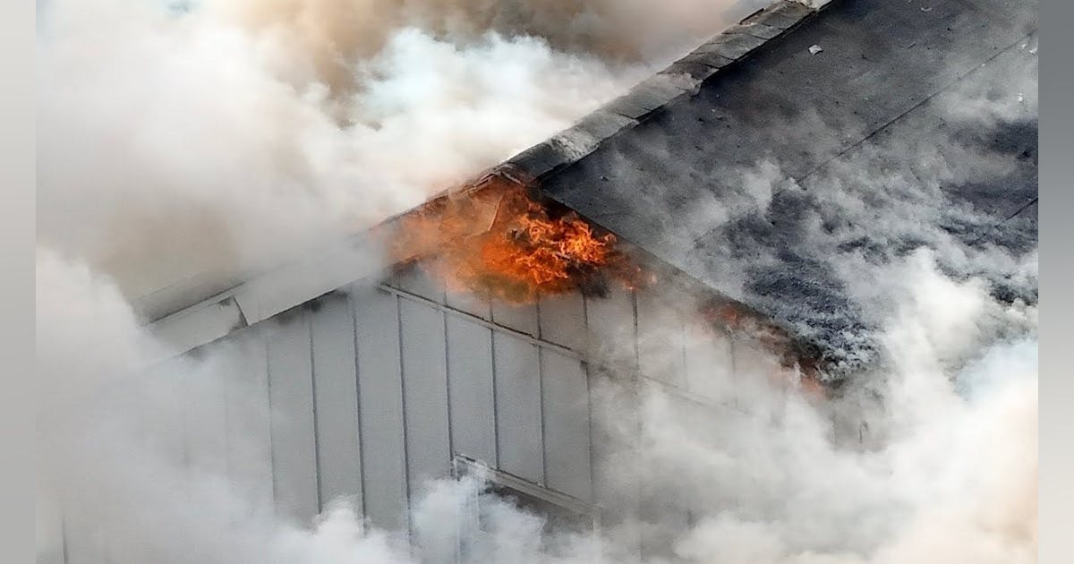 Allentown, PA, Firefighters Hit House Fire