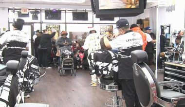 Allentown barbershop hosts free haircut and toy giveaway for kids in need | Allentown Area