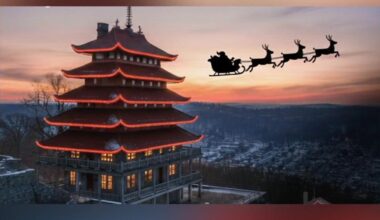 Local historian remembers childhood tradition as Pagoda lights set to return Christmas Eve | Berks Regional News