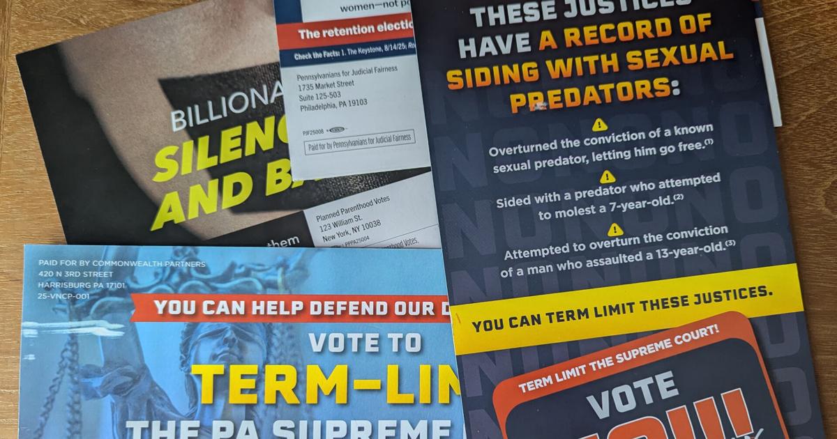 At least $18.7M poured into this year’s critical Pa. Supreme Court retention races | Pennsylvania News