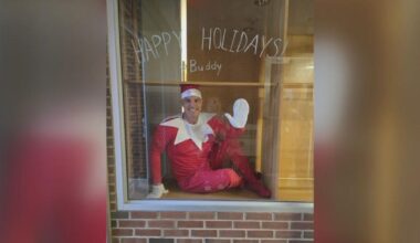 Local "Elf on the Shelf" spreads joy at elementary school | Good News