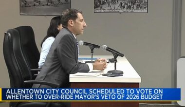 Allentown City Council to consider overriding mayor’s veto Tuesday with new tax and fee compromise | City & Township Councils