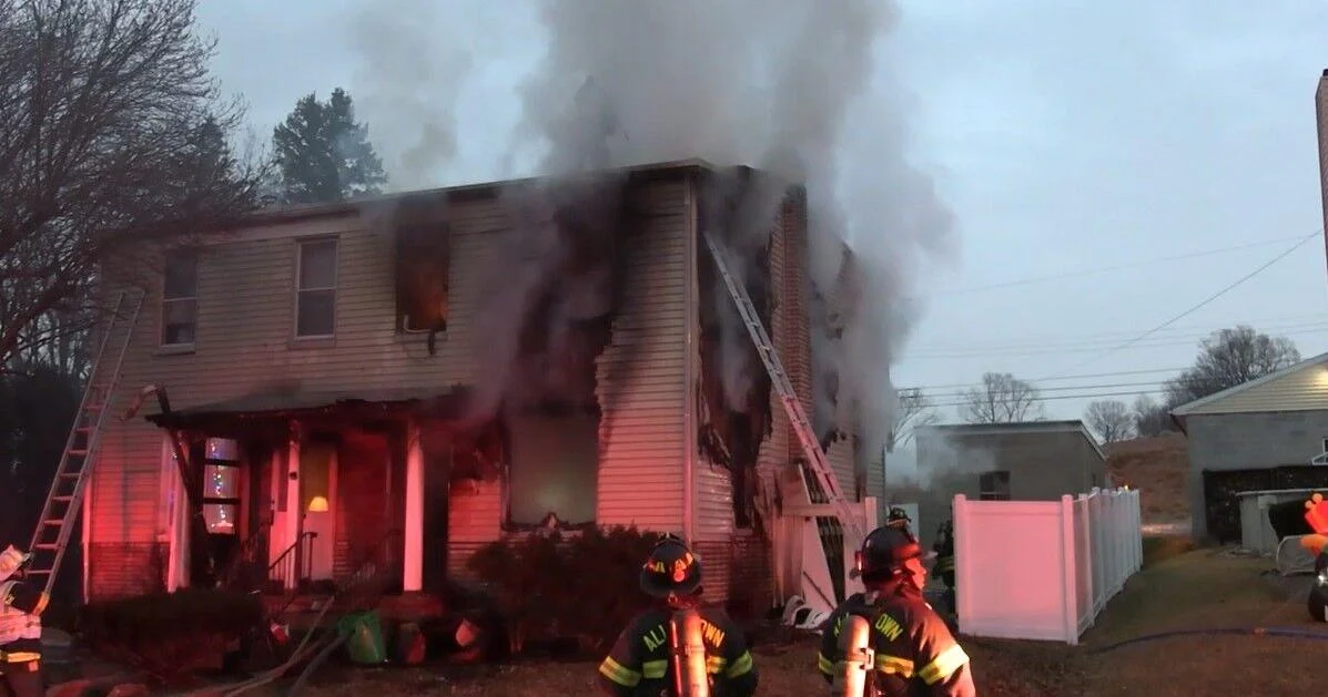 Allentown house fire brings firefighters out in icy conditions | Allentown Area