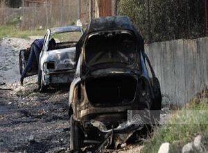 Colonists torch vehicle and spray racist graffiti in Bethlehem district