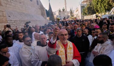 Thousands flock to Bethlehem to revive the Christmas spirit after 2 years of war in Gaza