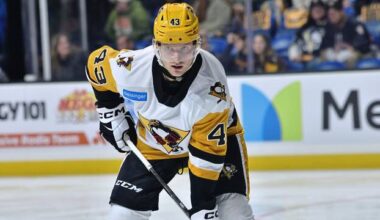 Penguins assign forward Danton Heinen to Wilkes-Barre/Scranton