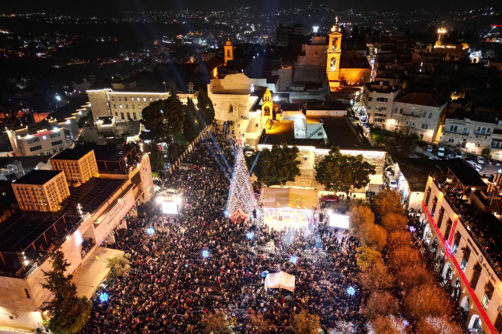Christmas cheer returned to the traditional birthplace of Jesus Christ on Saturday as Bethlehem in the occupied West Bank, lit up a Christmas tree for the first time since the war in Gaza began more than two years ago.

The ceremony marked the end of a two-year hiatus in celebrations that began after Hamas attacked Israel in October 2023, bringing hope back to a city whose economy depends almost entirely on tourism.