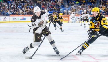 AHL Game Preview: Hershey Bears at Wilkes-Barre/Scranton Penguins with Projected Lines 12/21/25