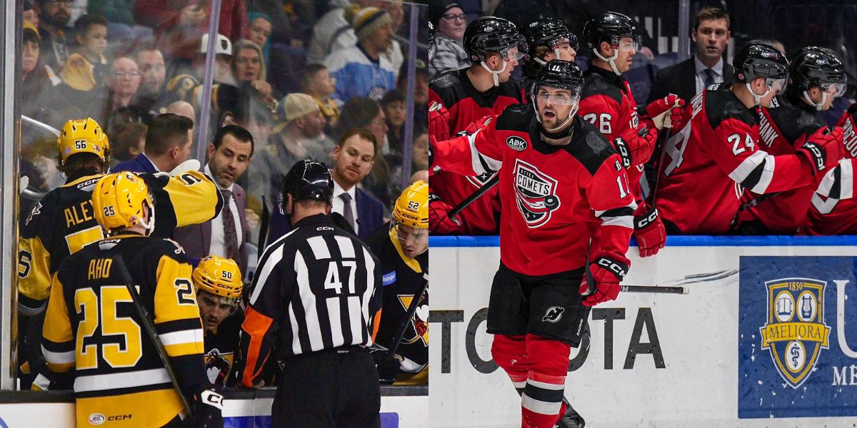 AHL Game Preview: Wilkes-Barre/Scranton Penguins at Utica Comets with Projected Lines 12/19/25