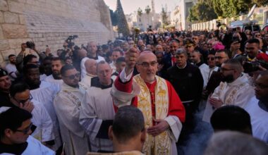 Thousands flock to Bethlehem to revive Christmas spirit after 2 years of war in Gaza