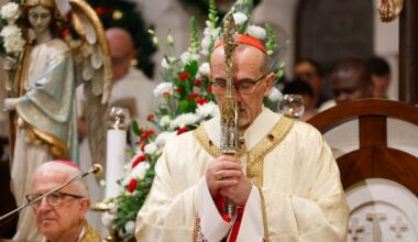 Bethlehem’s midnight mass places Gaza at centre of Christmas prayers