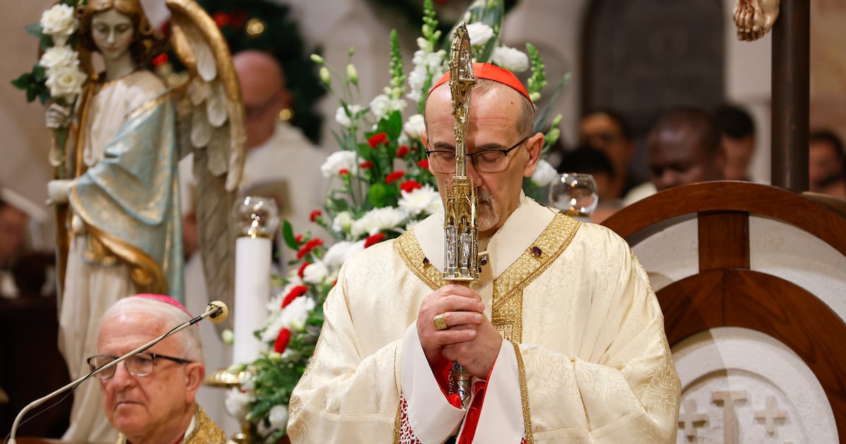 Bethlehem’s midnight mass places Gaza at centre of Christmas prayers