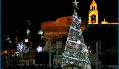 Bethlehem Lights Up Again After Gaza War Silence