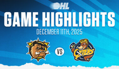 OHL Highlights: Brantford Bulldogs @ Erie Otters Dec. 11, 2025