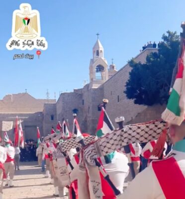 Bethlehem Marks First Christmas Procession In Two Years |