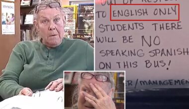 Pennsylvania school bus driver fired for posting shocking sign banning Spanish speaks out