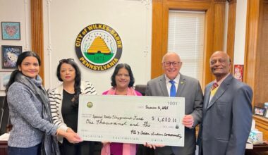 Pennsylvania Asian Indian Community donates to local causes – Wilkes-Barre Citizens' Voice
