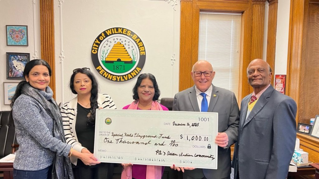 Pennsylvania Asian Indian Community donates to local causes – Wilkes-Barre Citizens' Voice