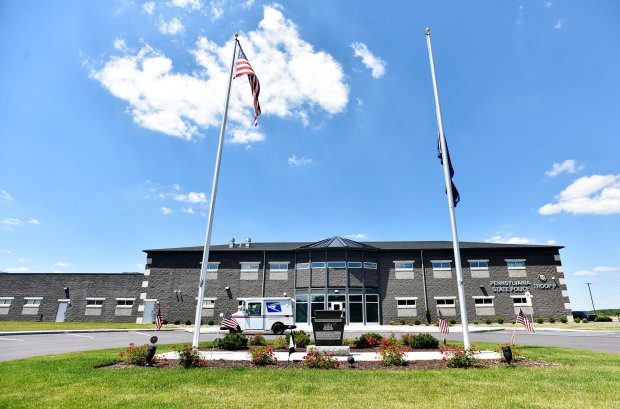 State Police Capt. Patrick Dougherty and Lt. Derek Felsman allege in a lawsuit that superiors reassigned them from their leadership posts at Troop P, Wilkes-Barre, after they reported wrongdoing to state police brass. (Citizens' Voice file)