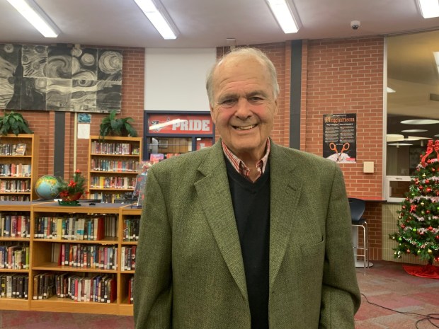 Pittston Area Board of Education President Frank Serino on Tuesday, Dec. 16, 2025 (CHRISTOPHER DOYLE/STAFF PHOTO)