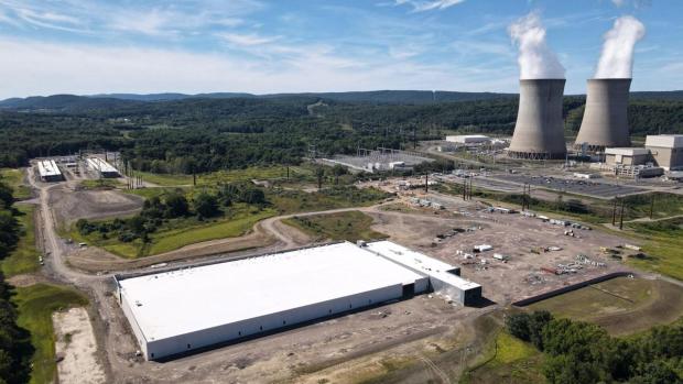 Talen Energy Corporation sold its Cumulus Data Center, located adjacent to the Susquehanna Steam Electric Station, Talen's nuclear power plant in Salem Twp., to Amazon Web Services for $650 million. (FILE)