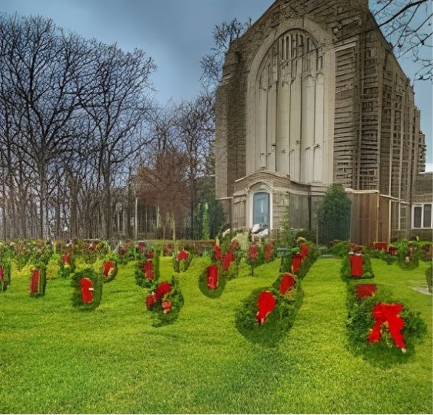 The Washington Memorial Chapel will hold the Third Annual Wreaths Across America Ceremony at its historic Valley Forge Cemetery, 11 a.m. Saturday, Dec. 13. Volunteers are needed for the event. (COURTESY OF DENISE KOVALEVICH)