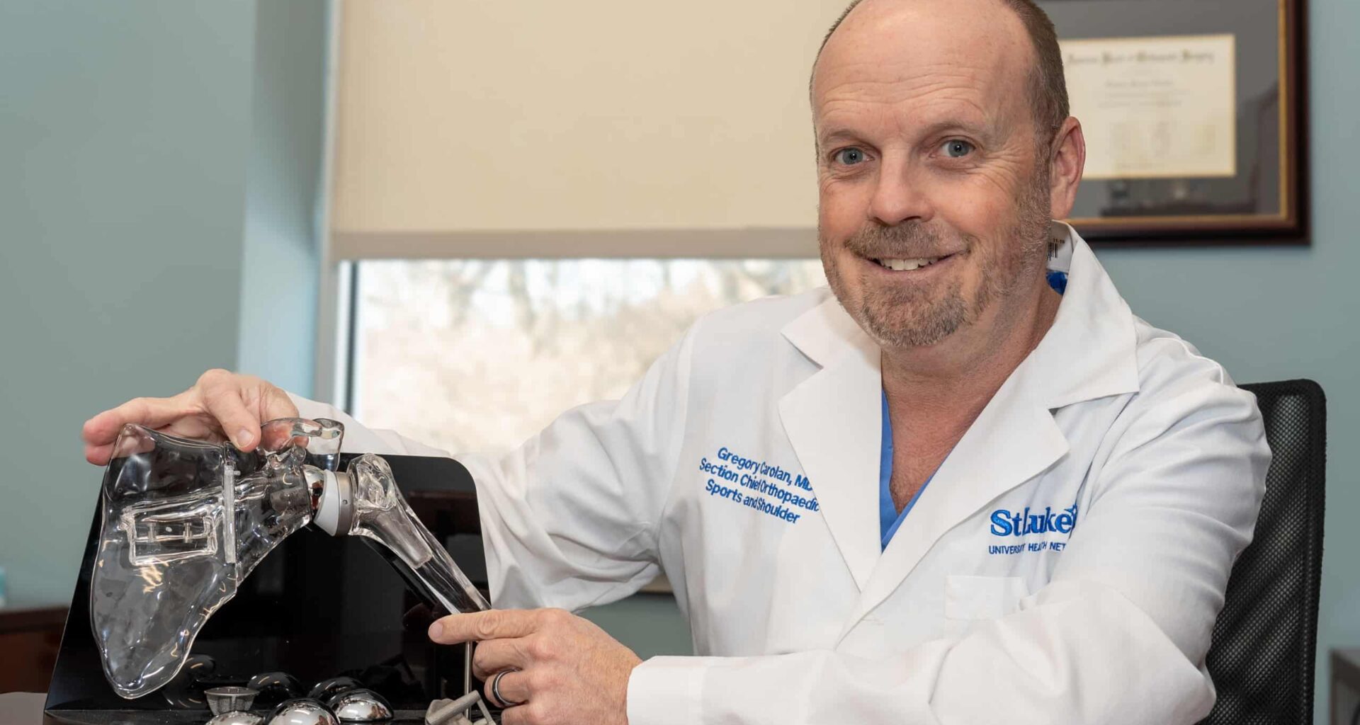 St. Luke’s Joins National Study on New Shoulder Replacement Technology – Saucon Source