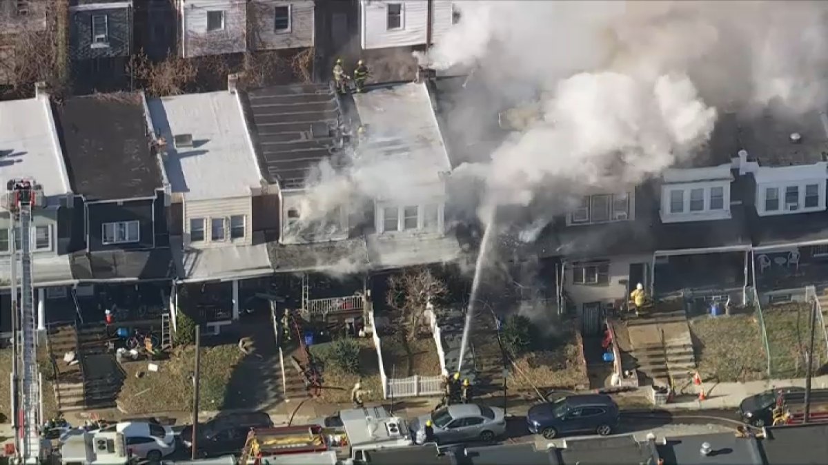 Woman’s body found after fire in Philadelphia rowhomes – NBC10 Philadelphia