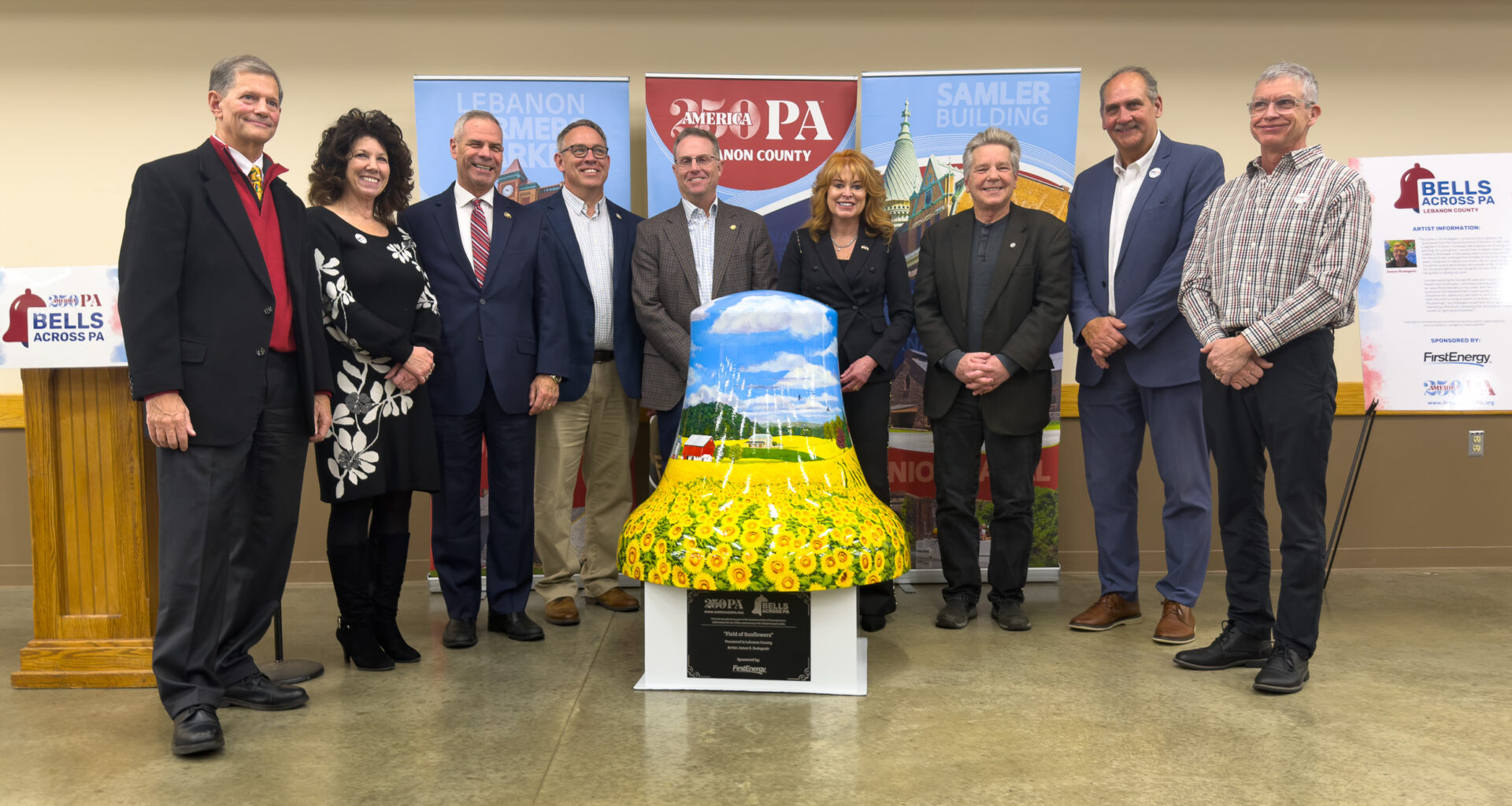 Second Liberty Bell revealed for 250th anniversary countywide celebration