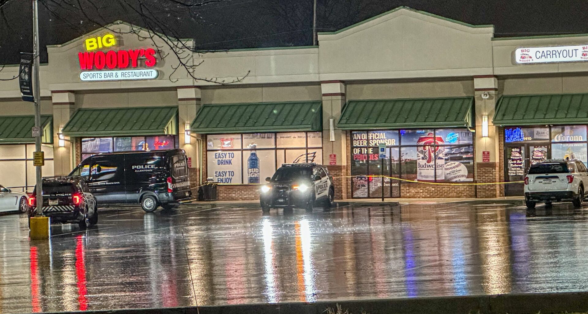 big woody's shooting allentown pa december 2025 one dead