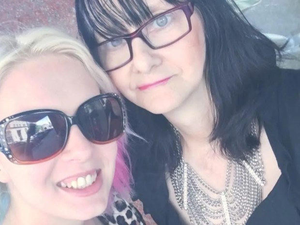 Marissa Dankulich, left, pictured here with her mom, Marilyn Joan Waller, said Waller faces a long recovery after suffering serious wounds in a Tuesday machete attack at the Hotel Jermyn Apartments in Scranton. The attacker killed two other women and a service dog, police said. (Photo Courtesy of Marissa Dankulich)