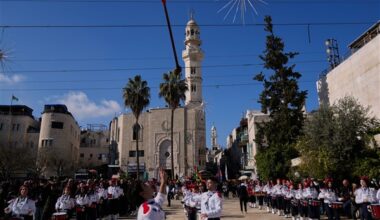 Thousands flock to Bethlehem to revive Christmas spirit after 2 years of war in Gaza
