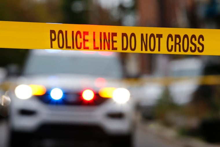 Police tape is shown in this 2020 file photo.