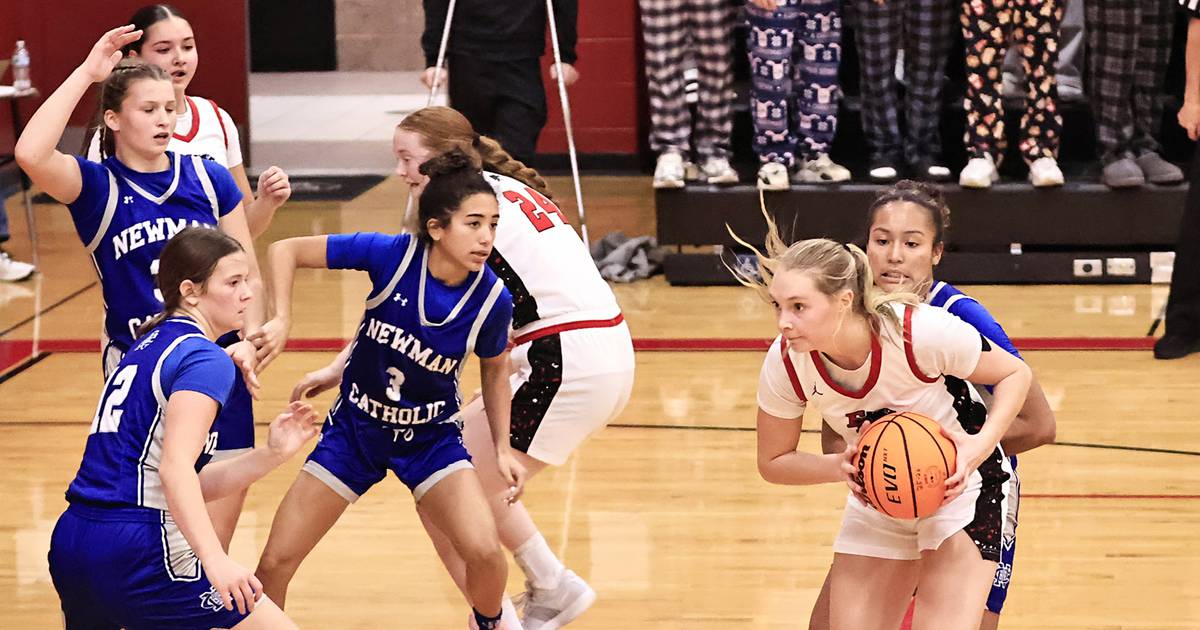 Newman girls basketball beats scrappy Erie-Prophetstown 38-22 – Shaw Local