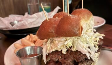 Manong Serves Colossal Burgers With Filipino Flair