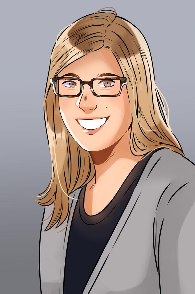 Illustration of Janice Mecca.