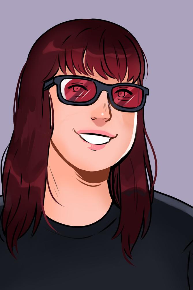 Illustration of Monica Mongiello.